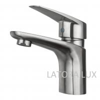 Смеситель раковины сатин Latora Lux  1476LL