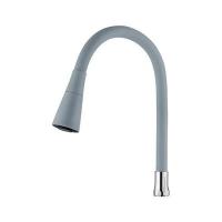 Излив для кухни гибкий серый