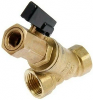 Фильтр tim грубой очистки с краном 15