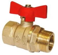 Кран шаровый Бологое 1/2 вн-нар бабочка