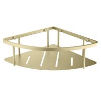 Полка угловая матовое золото Aquatek AQ4926BG