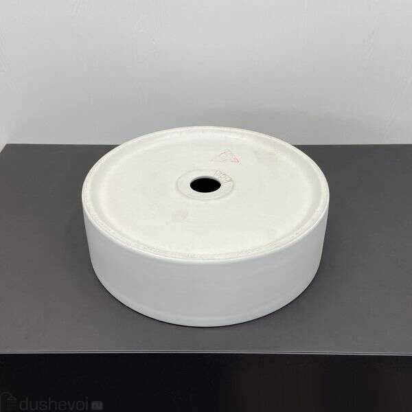 Раковина 350 накладная Comforty круглая белая