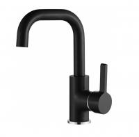 Смеситель раковины черный Accoоna A9687F 