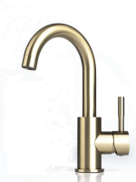 Смеситель раковины матовое золото Accoоna A9690AW-3