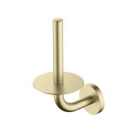 Бумагодержатель для запасного рулона матовое золото Aquatek AQ4207BG