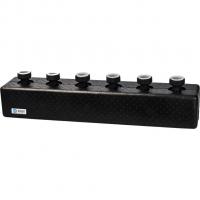 Коллектор Stout 3-х контурный DN 25 стальной