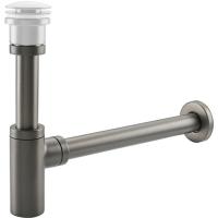 Сифон для раковины оружейная сталь  1 1/4 F82-9