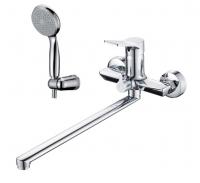 Смеситель ванны хром Latora Lux 1513LL без шланга и лейки