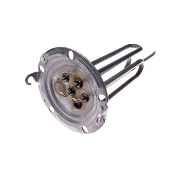 Тэн для водонагревателя 1500 Вт + 1000 Вт D125 круглый фланец