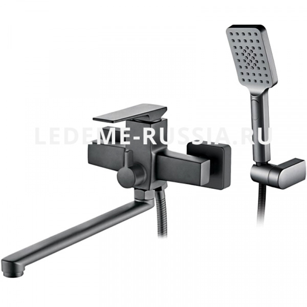 Смеситель ванны графит Ledeme  L2278U