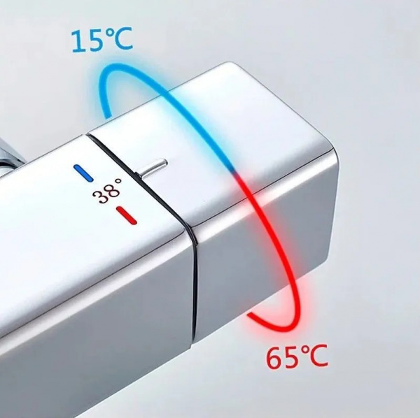 Душевой гарнитур  хром Accoona A83306