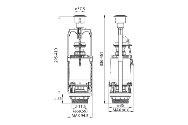 Арматура Iddis с горизонтальным клапаном