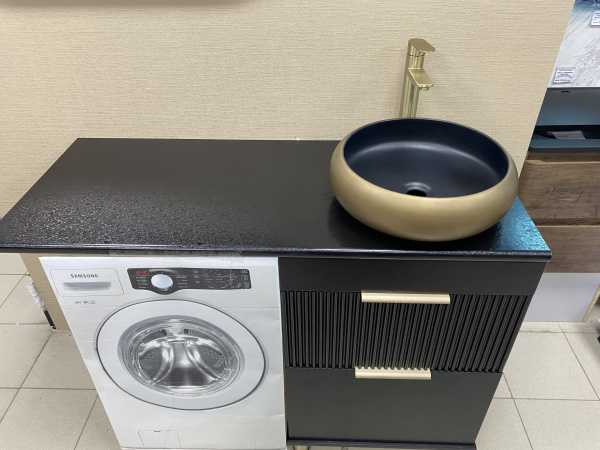 Раковина 420 накладная Comforty бронза