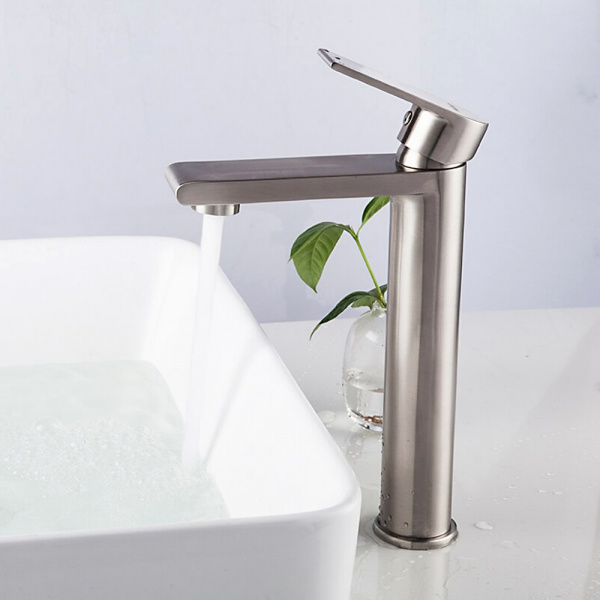 Смеситель раковины сатин Gappo G1099-22