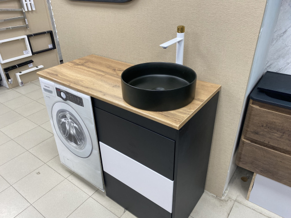 Столешница 120*50(55) отверстие справа цвет вотан