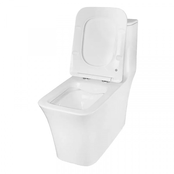 Монолит Azario Stoun безободковый белый AZ-1109