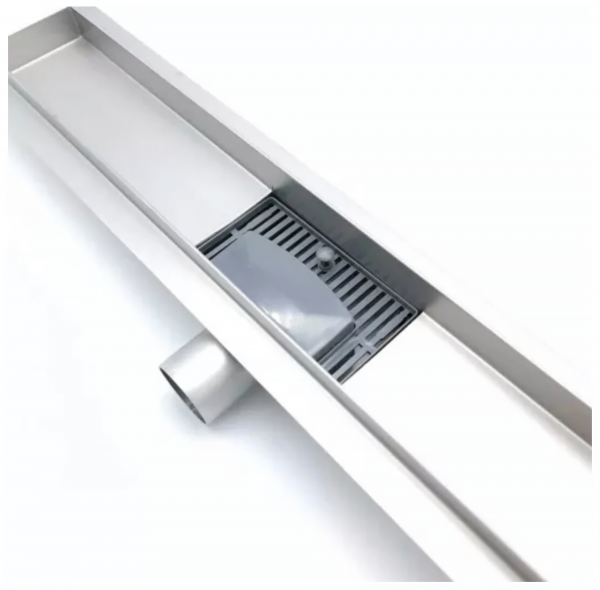 Трап-лоток 70*600 D50 универсальный нержавеющая сталь