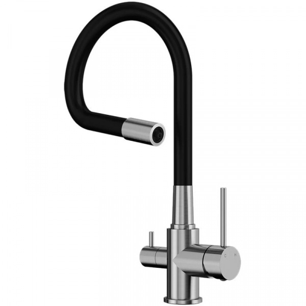 Смеситель кухни с фильтром сатин Elghansa 56F5216