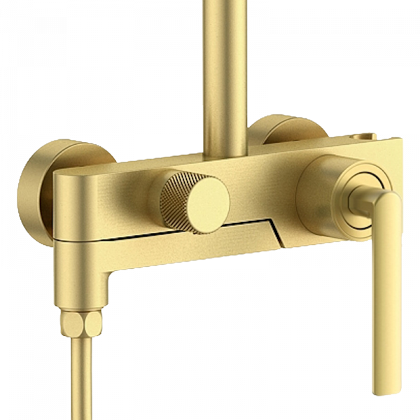 Душевой гарнитур матовое золото Elghansa 2323301-2X-Matt Gold