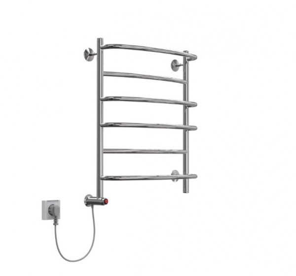 Полотенцесушитель В60*Ш50 электрический лесенка хром глянцевый