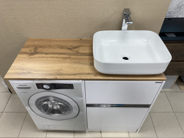 Столешница 110*50(55) отверстие справа цвет вотан