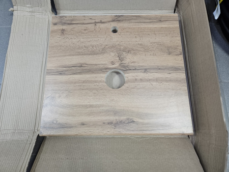 Раковина 420 накладная Comforty бронза