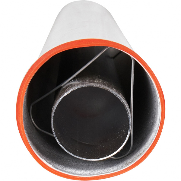 Удлинитель дымохода Rommer 60/100 1000 мм коаксиальный