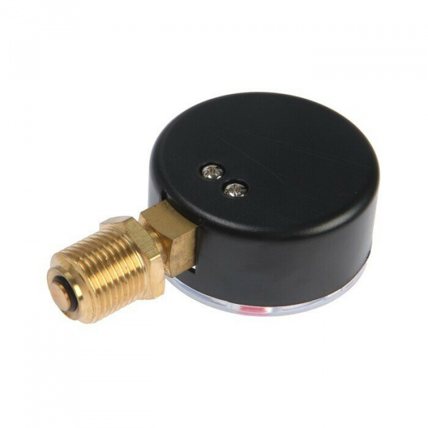 Термо-манометр 0-6 бар 0-120С D80 радиальный