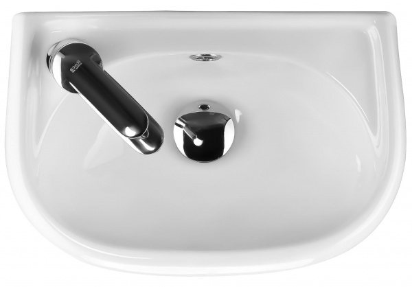 Раковина 40 подвесная Бриз отвесите слева