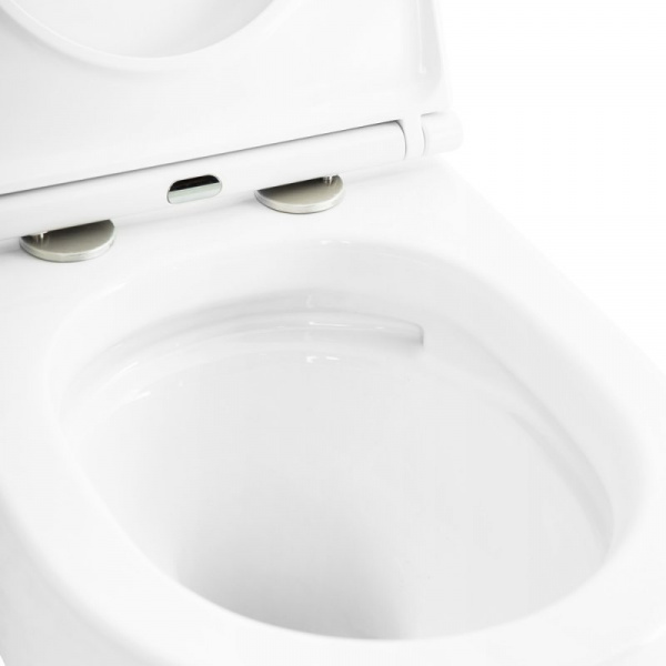 Унитаз подвесной белый торнадо слив z19-18