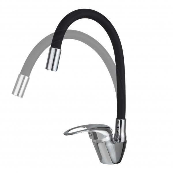 Смеситель кухни хром Latora Lux  1195LL