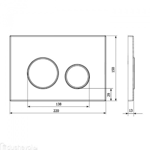Комплект Инсталляция + унитаз + кнопка хром Польша