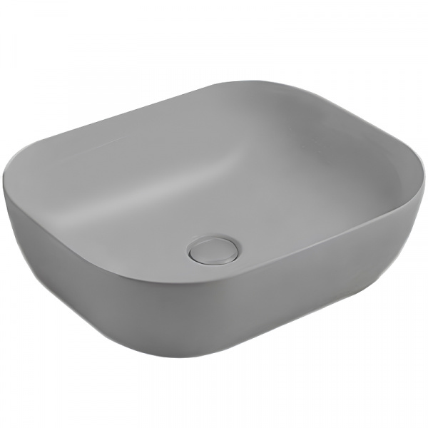 Раковина 500 серая матовая накладная VBS101MG