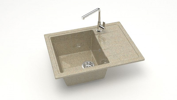 Мойка 575 кварц песочный