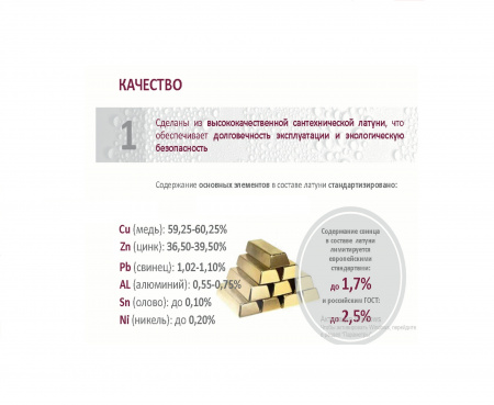 Смеситель раковины хром Latora Lux  2422LL