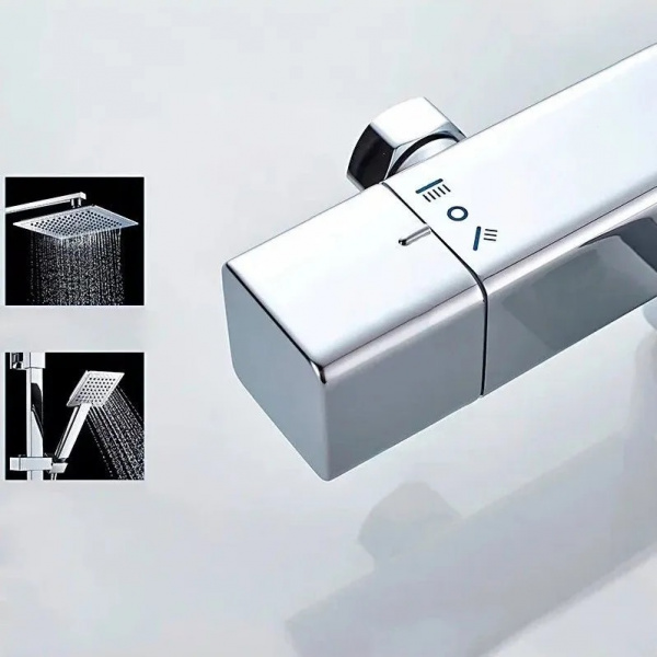 Душевой гарнитур  хром Accoona A83306