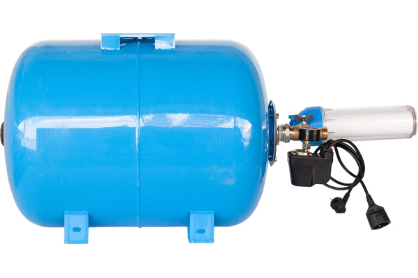 Система АвтоБак 50 литров вертикальный с реле давления