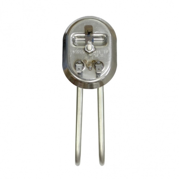 Тэн для водонагревателя 1500 Вт овальный фланец малый