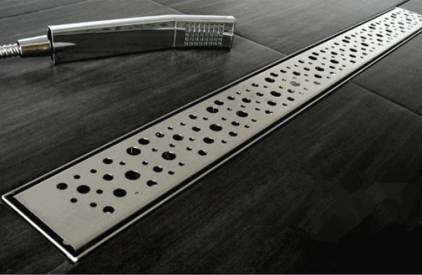 Трап-лоток 70*550 D40/50 решетка нержавеющая сталь