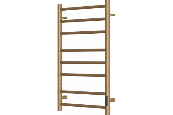 Полотенцесушитель В80*Ш50 электрический лесенка состаренная бронза PN10858BR