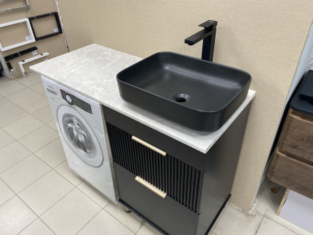 Раковина 500 черная матовая накладная ty9378mb