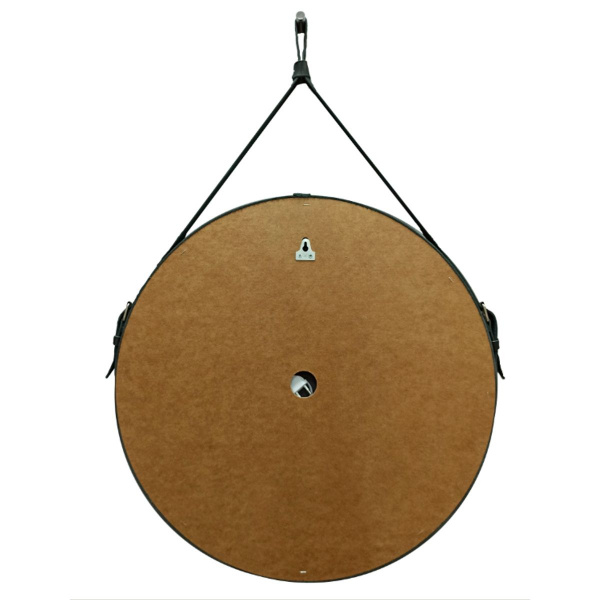 Зеркало 650 на ремне из натуральной кожи с подсветкой злп969