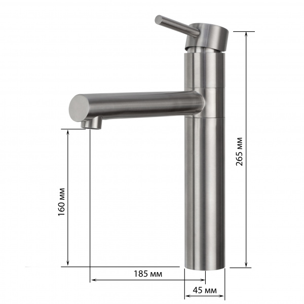 Смеситель кухни сатин Latora Lux 11479LL