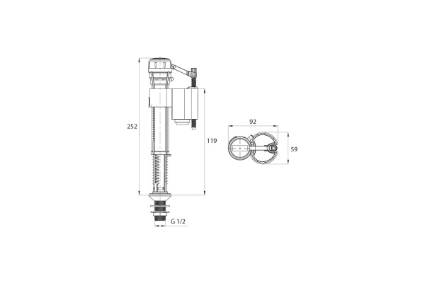 Арматура Iddis с вертикальным клапаном