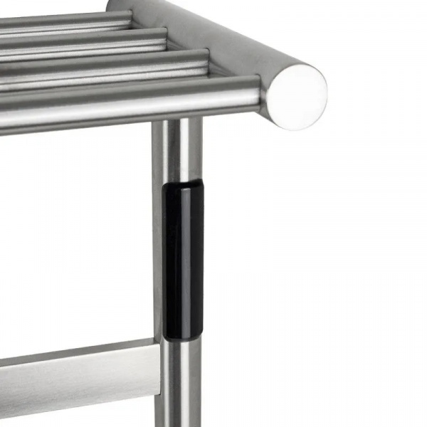 Полотенцесушитель В51*Ш57 электрический хром матовый  с полкой