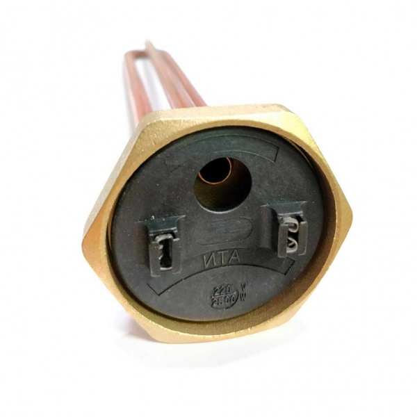 Тэн для водонагревателя 2500 Вт резьба 1-1/4" (42 мм)