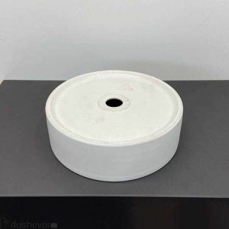 Раковина 350 накладная Comforty круглая белая