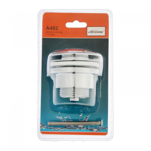 Выпуск для раковины хром 1 1/4 без перелива А482